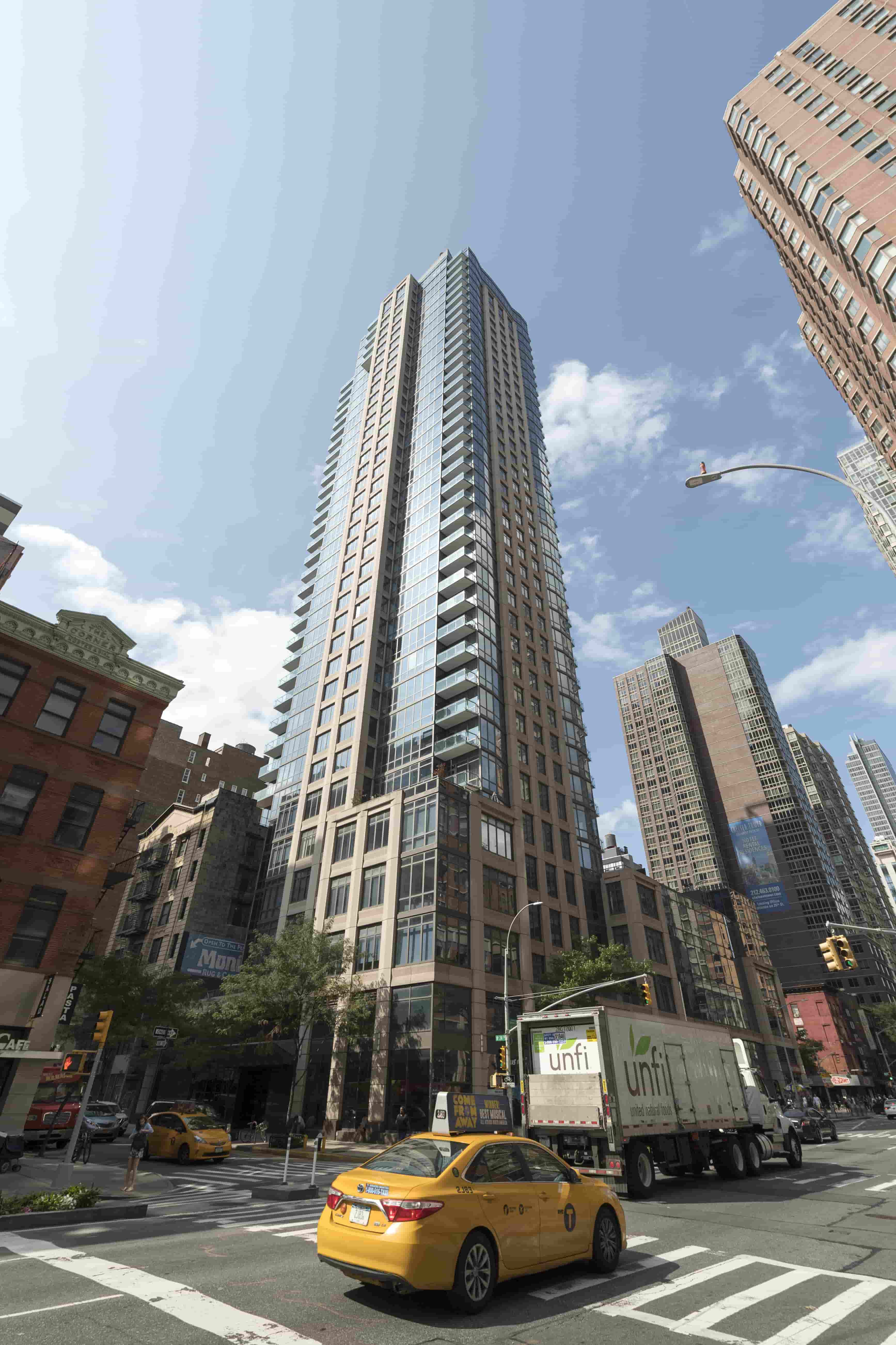 US construction grade rebar framework for high-rise building