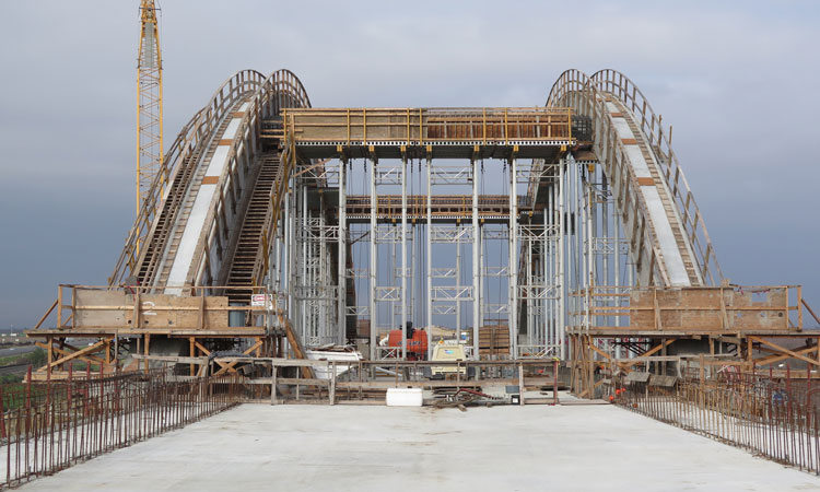 ASTM standard reinforced steel installation in California